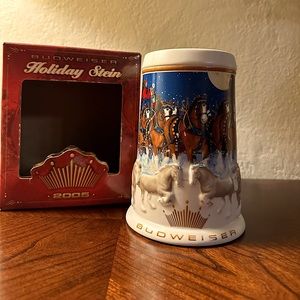 Budweiser 2005 Holiday Stein